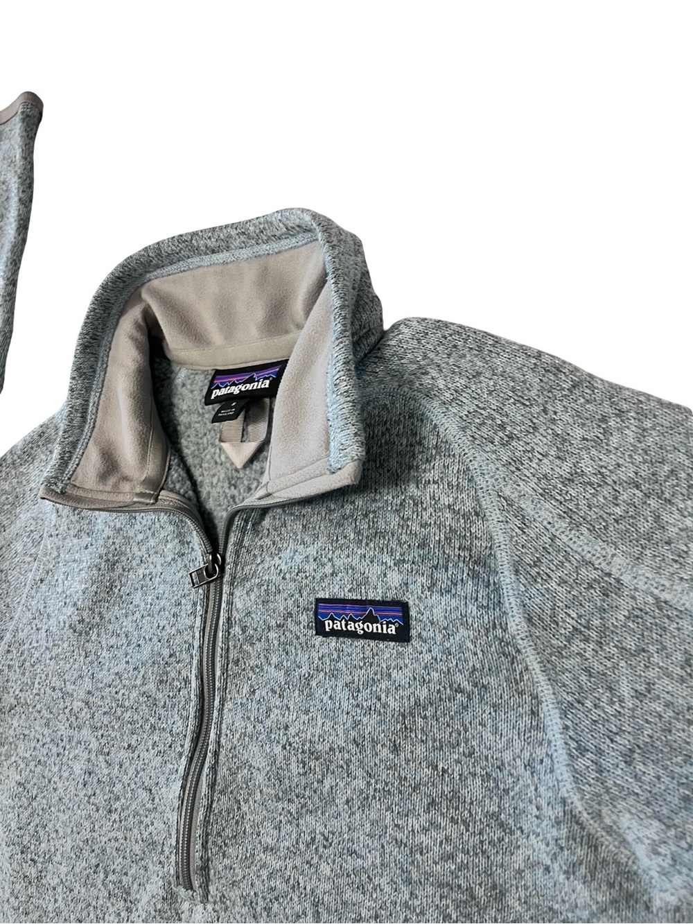 Patagonia Better Sweater Sz S 1/4 Zip Jacket Fleece Pullover Gorpcore College